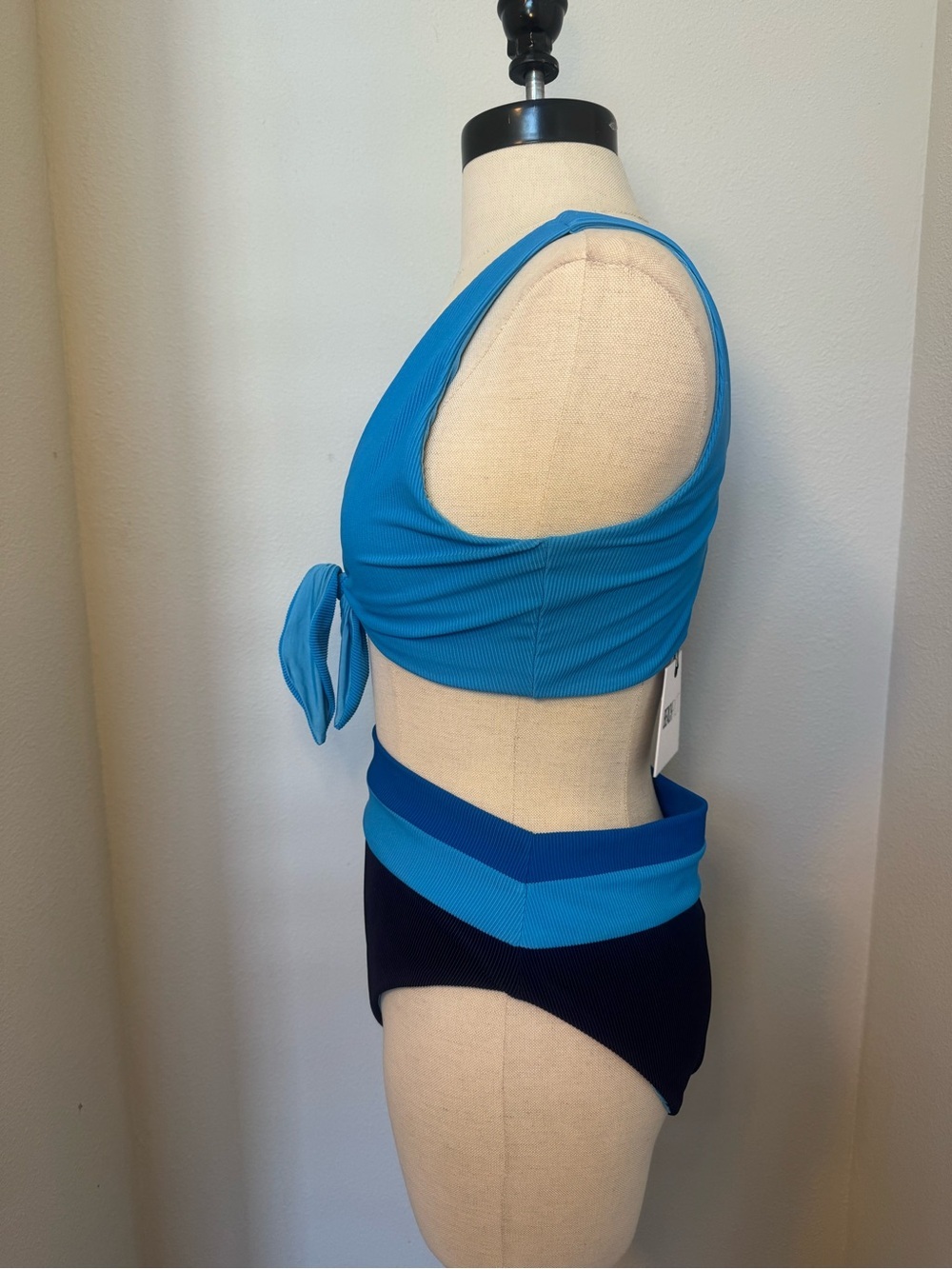 Beach Riot Bikini Solid Highway bikini top and Heidi high waisted bottom NWT - Picture 3 of 7